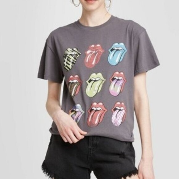 the Rolling Stones Tops - The Rolling Stones Graphic Tee